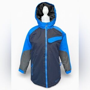 Arctix Blue/Grey Boys Youth Large Ski Snow Jacket "Fast Lane" Insulated